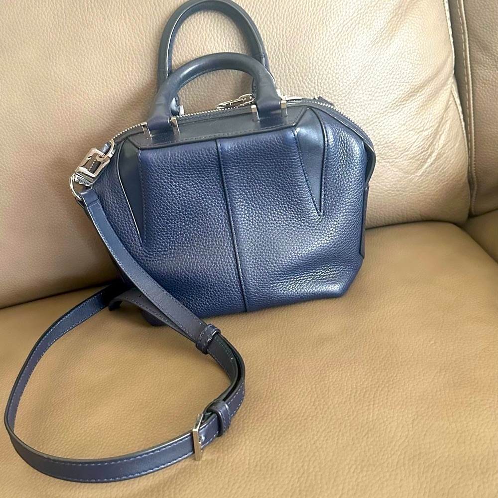 Alexander Wang Mini Emile Bag in Navy Blue